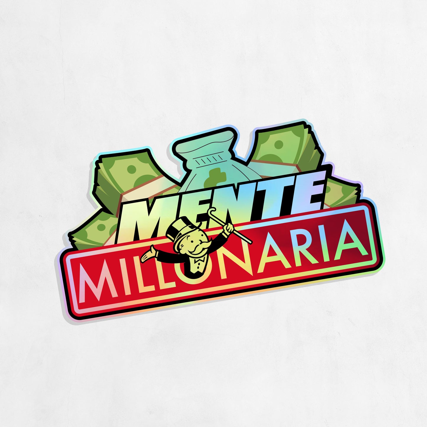 Mente Millonaria Sticker 100 Entries (5X)